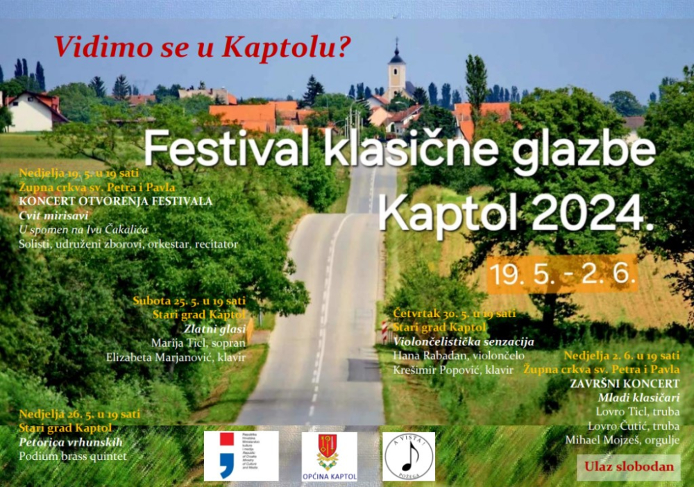 Požega.eu | Festival klasične glazbe: “Vidimo se u Kaptolu?”