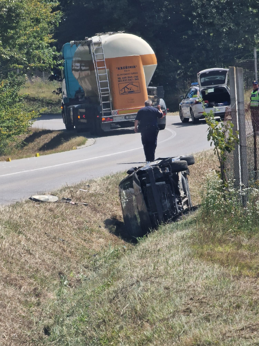 Požega.eu | Još jedna prometna nesreća s ozlijeđenom osobom kod Kutjeva