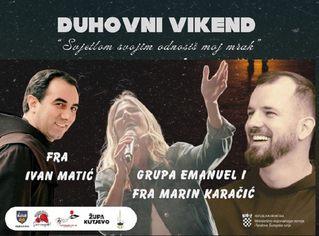 Požega.eu | Pred nama je Duhovni vikend u Kutjevu - duhovne obnove, radionice, koncert...