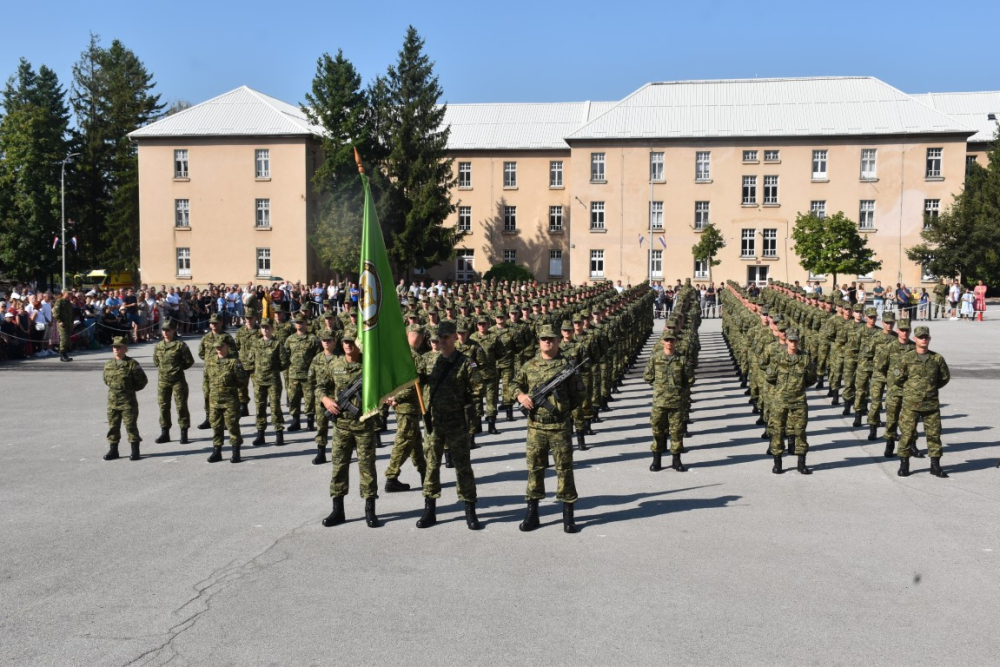 Požega.eu | Svečanost u požeškoj vojarni 123. brigade: Prisegnuo 43. naraštaj ročnika na dragovoljnom osposobljavanju