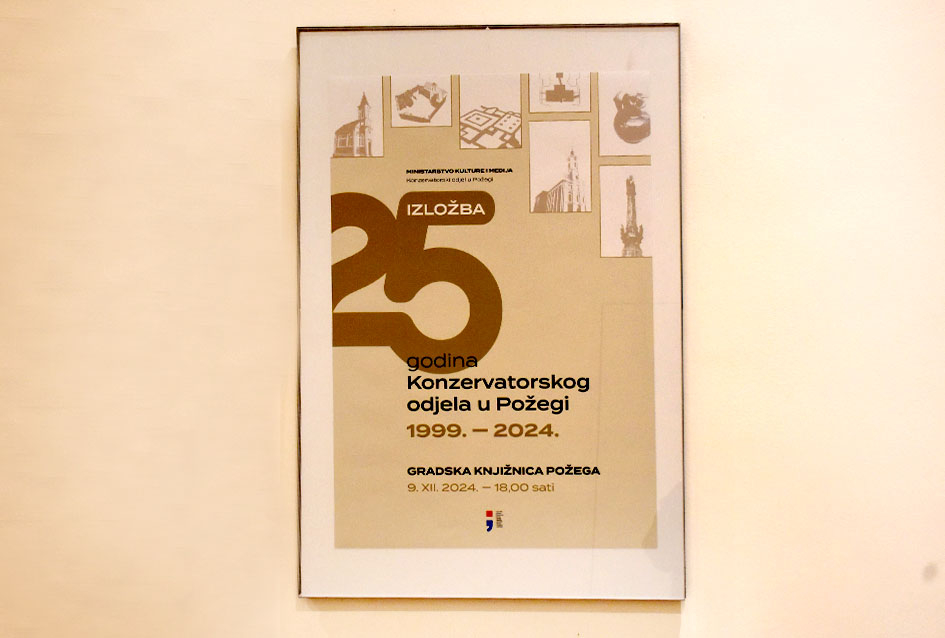 OBILJEŽENO 25 GODINA  KONZERVATORSKOG ODJELA U POŽEGI: Pokazali tek djelić svog rada 