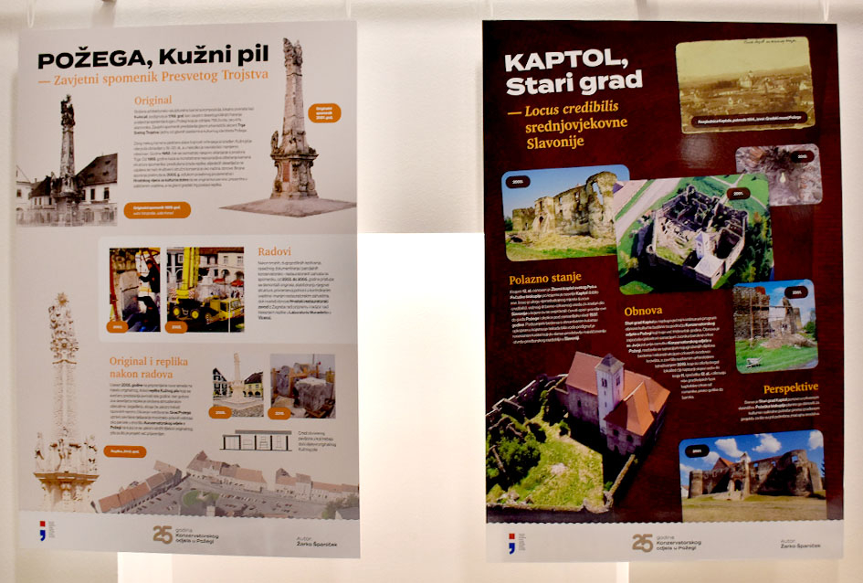 OBILJEŽENO 25 GODINA  KONZERVATORSKOG ODJELA U POŽEGI: Pokazali tek djelić svog rada 