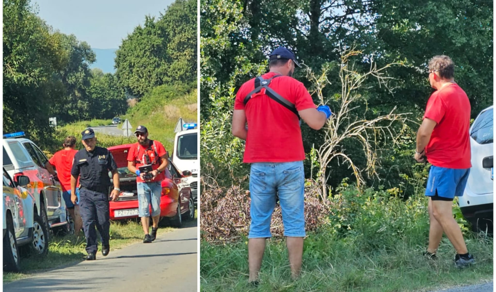 Požega.eu | Nastavlja se pretraga terena šireg područja mjesta prometne nesreće