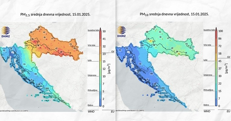 SB Online | DHMZ od danas objavljuje prognozu kvalitete zraka, pogledajte