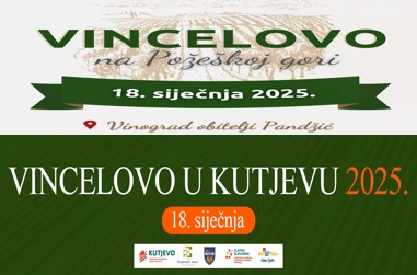 Požega.eu | Ne propustite danas proslave Vincelova u Požegi i Kutjevu: Uz bogatu gastro ponudu i zvuke tamburice u Kutjevu i delicije dalmatinske kuhinje  