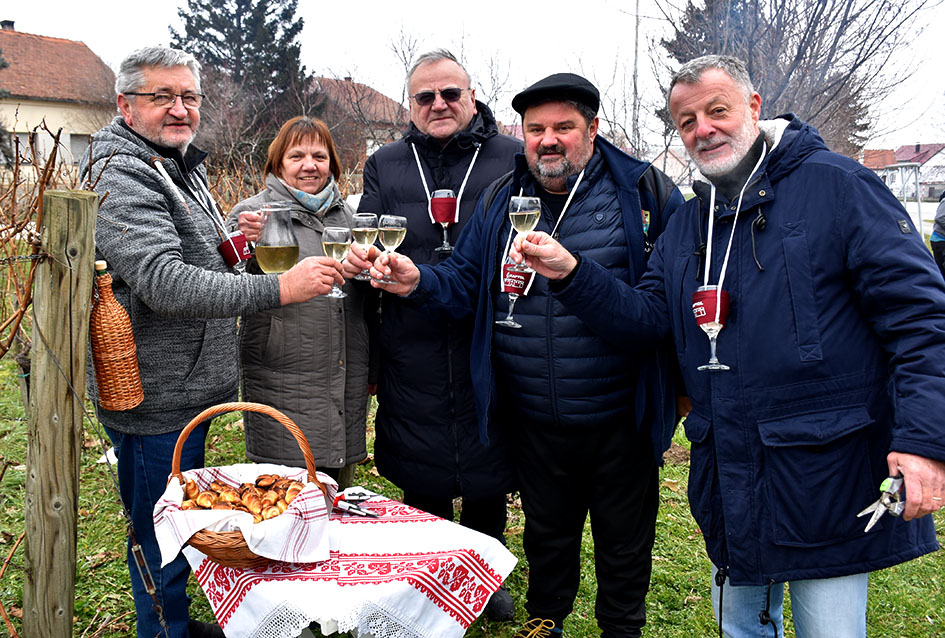 Požega.eu | VINCELOVO OBILJEŽILA UDRUGA “VINO-KAP” IZ KAPTOLA: Lozu orezali Branko i Zvonimir