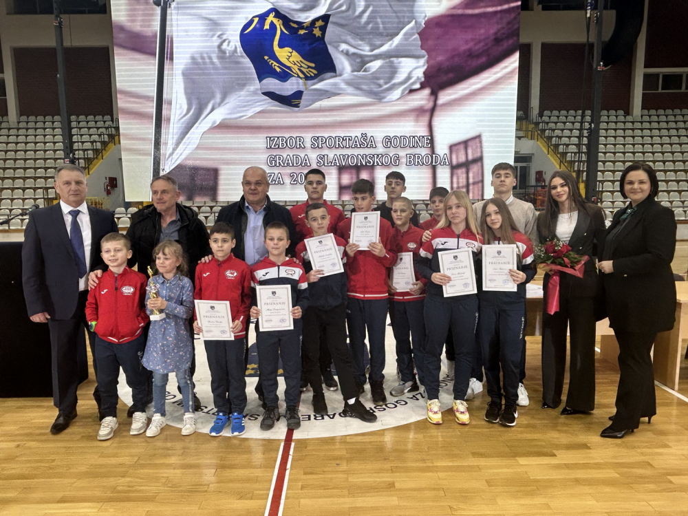 SB Online | Proglašeni najuspješniji sportaši s područja grada Sl. Broda u 2024. godini