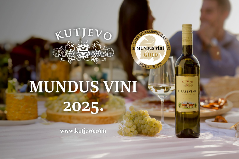 Požega.eu | Velika dominacija vinarije Kutjevo na svjetskoj sceni: Zlatne i srebrne medalje na Mundus Vini Spring 2025.