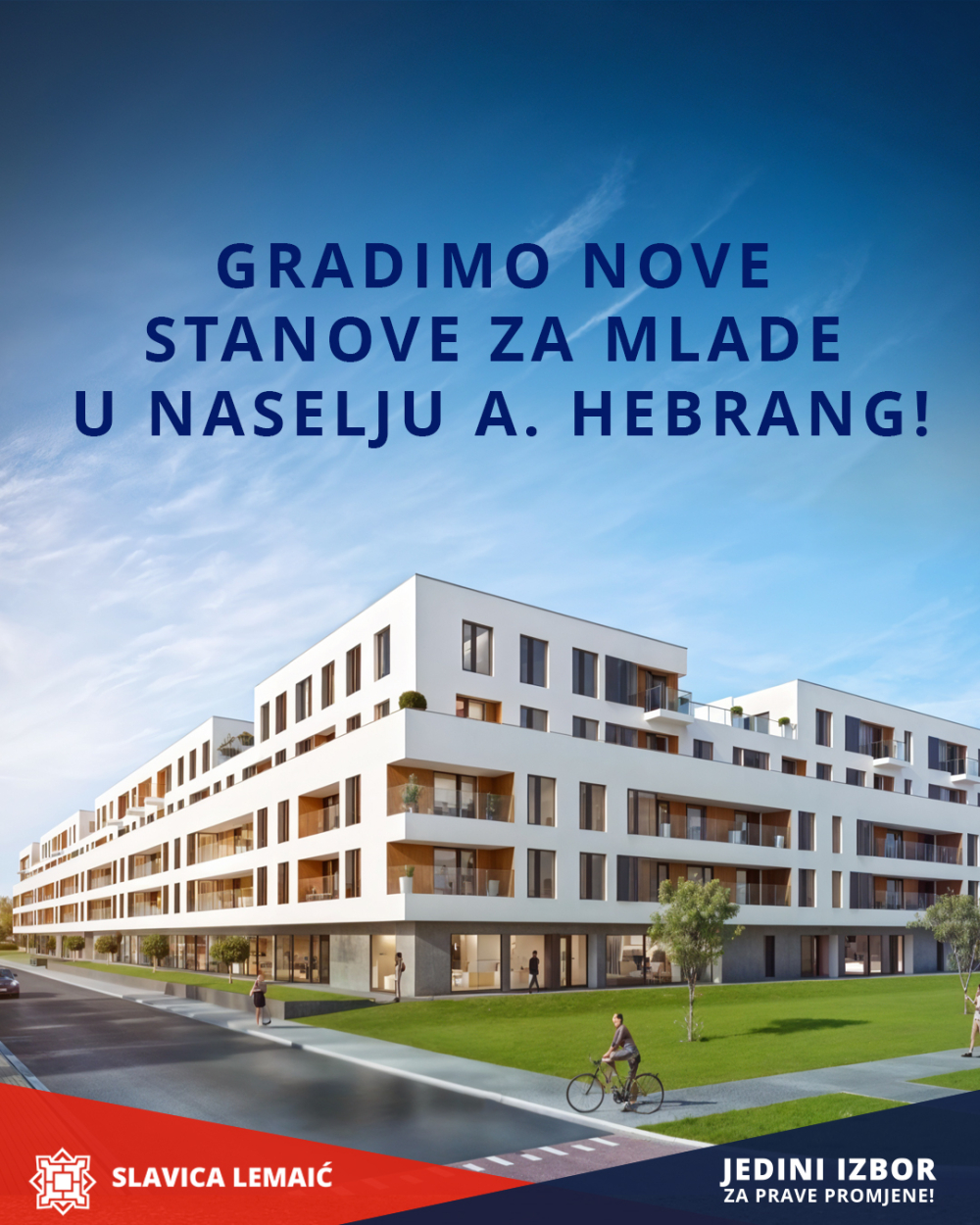 SB Online | POGREŠNU STAMBENU POLITIKU TREBA ZAMIJENITI IZGRADNJOM STANOVA PO POS MODELU DRUŠTVENO POTICANE STANOGRADNJE