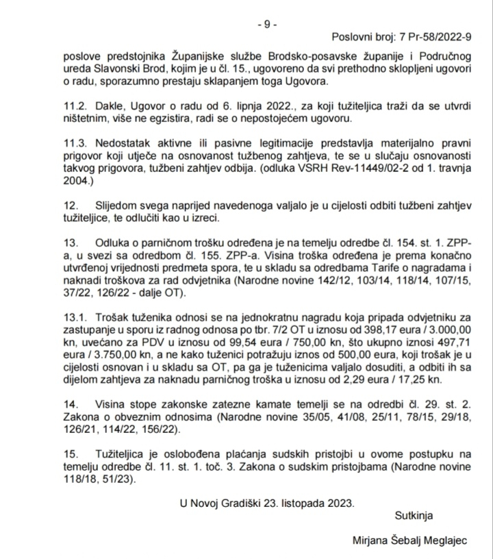 Sjećate se Anice Gusak Krajnović? Nije odustala, izgubila je sud