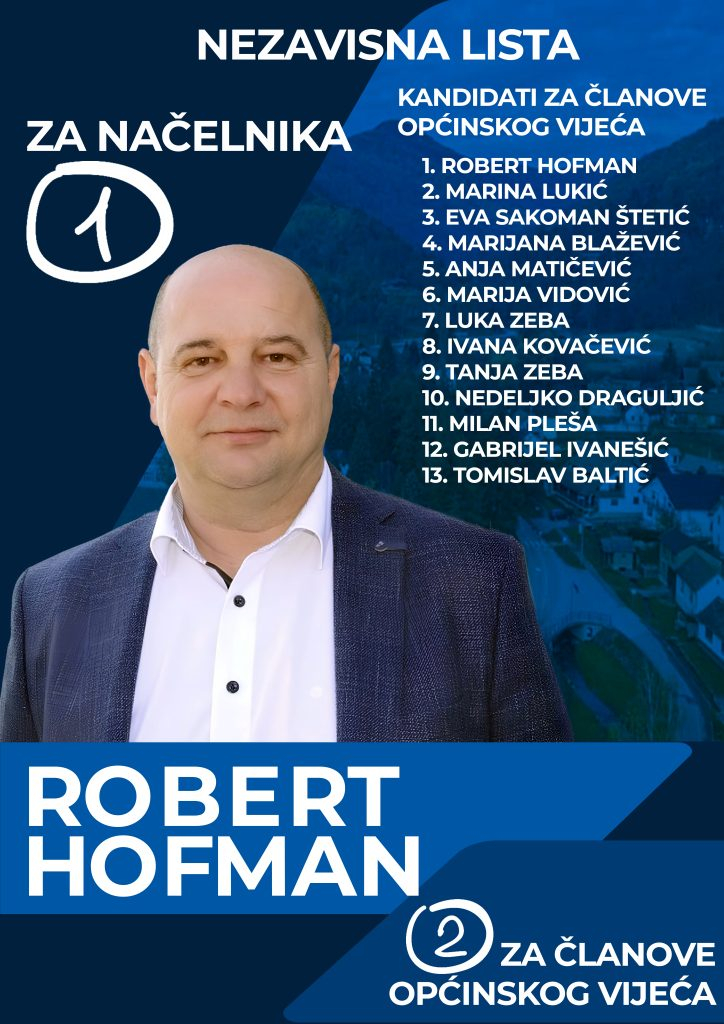 Robert Hofman: Želimo boljitak žitelja u Velikoj i svih njenih naselja s naglaskom na turizam