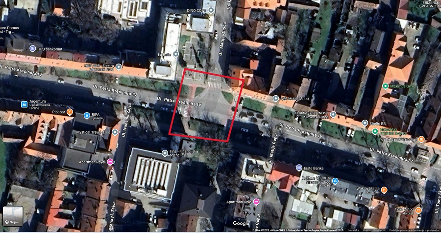 SB Online | Obavijest o privremenom zatvaranju raskrižja Ulice Petra Krešimira IV i Ulice Matije Gupca