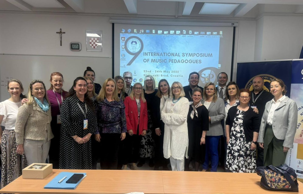 Sveučilište u Slavonskom Brodu bilo domaćin 9. međunarodnom simpoziju glazbenih pedagoga