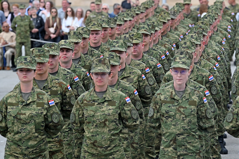 U Požegi prisegnuo 46. naraštaj ročnika na dragovoljnom vojnom osposobljavanju