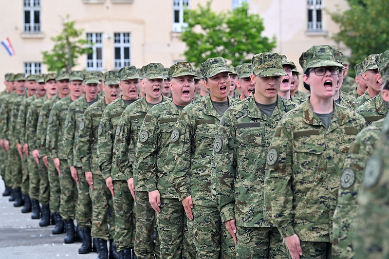 U Požegi prisegnuo 46. naraštaj ročnika na dragovoljnom vojnom osposobljavanju