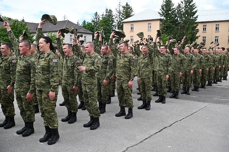 U Požegi prisegnuo 46. naraštaj ročnika na dragovoljnom vojnom osposobljavanju