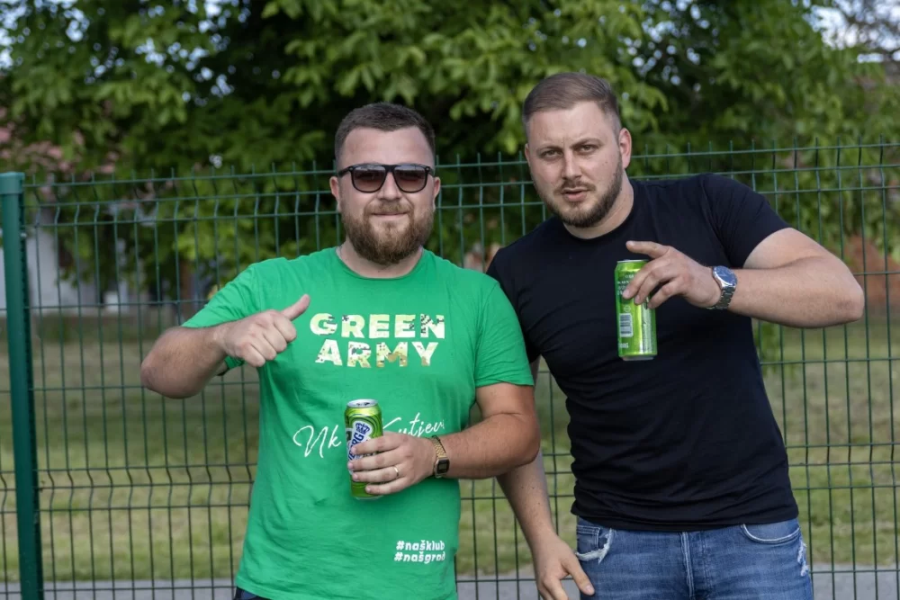 Kutjevačka navijačka skupina Green Army uvijek gdje treba biti….