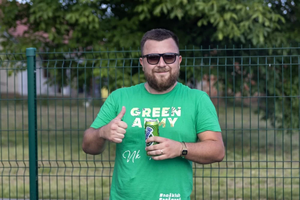 Kutjevačka navijačka skupina Green Army uvijek gdje treba biti….