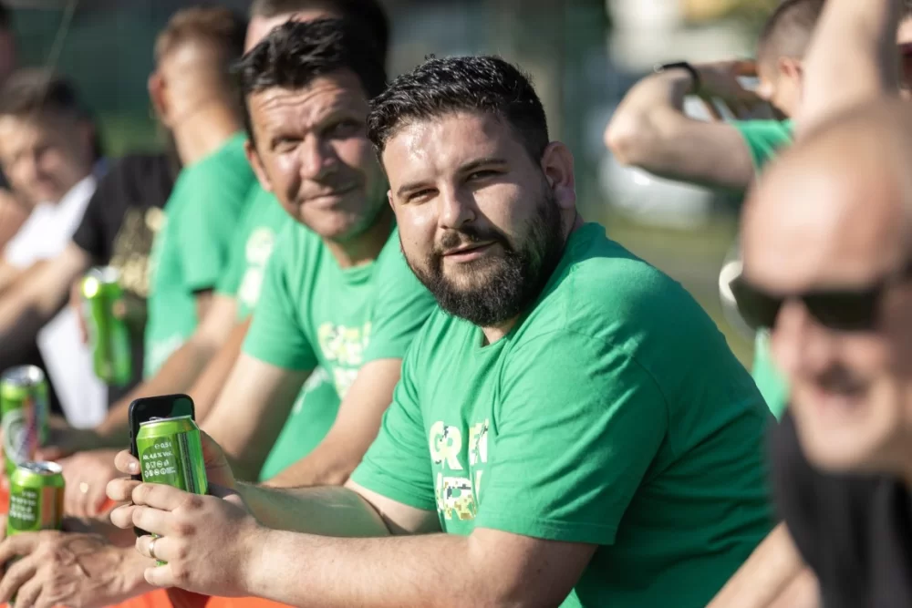 Kutjevačka navijačka skupina Green Army uvijek gdje treba biti….