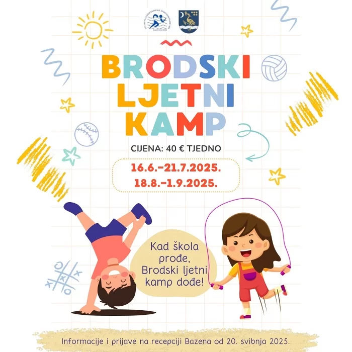 SB Online | Ostalo je još malo mjesta - prijavite djecu na Brodski ljetni kamp