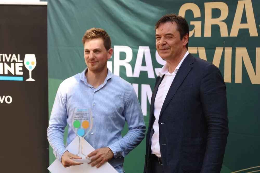 Dodijeljena šampionska priznanja za vrhunska vina u sklopu Festivala graševine 2025.: Šampion berbe 2024. za suha vina – Kutjevo d.d. 