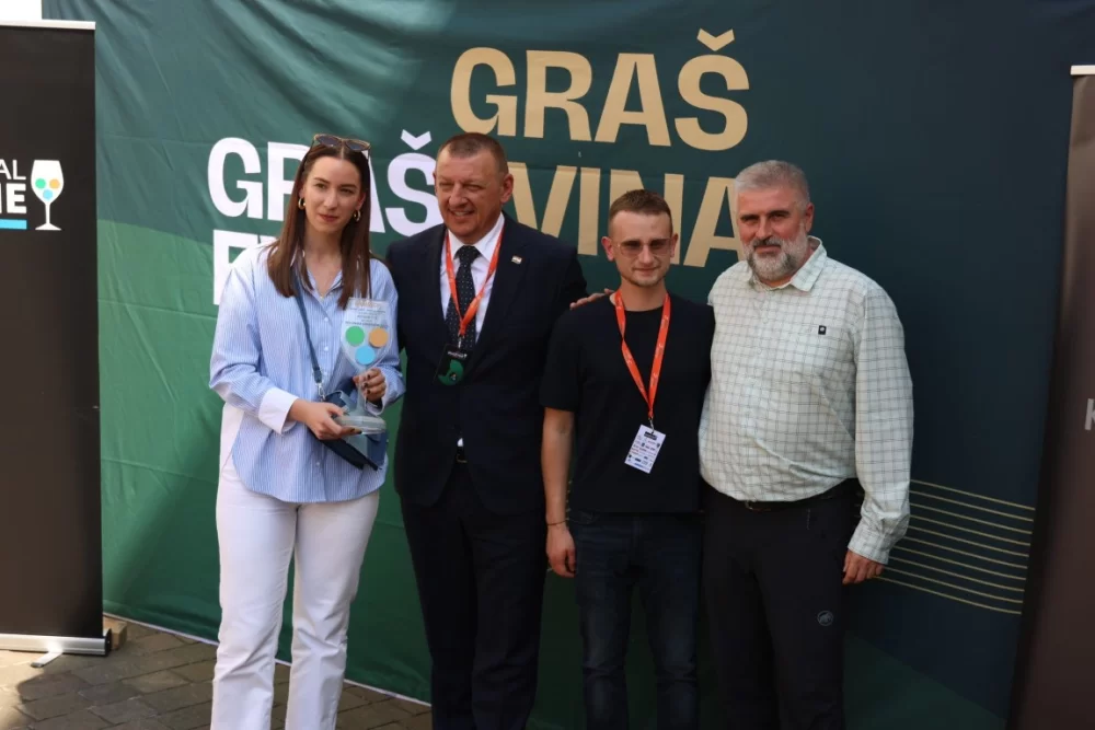 Dodijeljena šampionska priznanja za vrhunska vina u sklopu Festivala graševine 2025.: Šampion berbe 2024. za suha vina – Kutjevo d.d. 