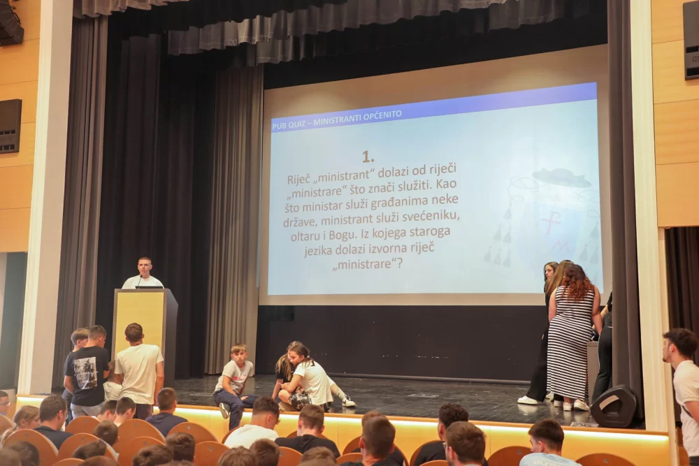Biskupijski susret ministranata u Požegi
