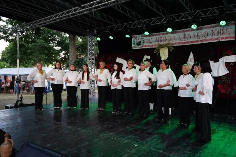 LJETO U SIBINJU: Brojna publika oduševljena nastupom KUD-ova i Slavonskih lola 