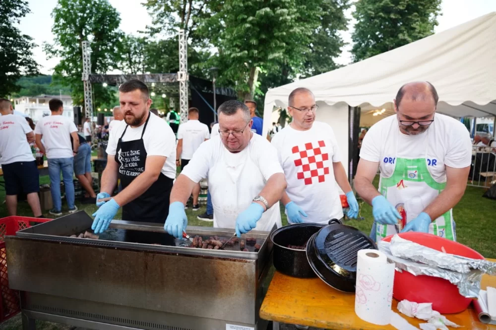 LJETO U SIBINJU: Brojna publika oduševljena nastupom KUD-ova i Slavonskih lola 