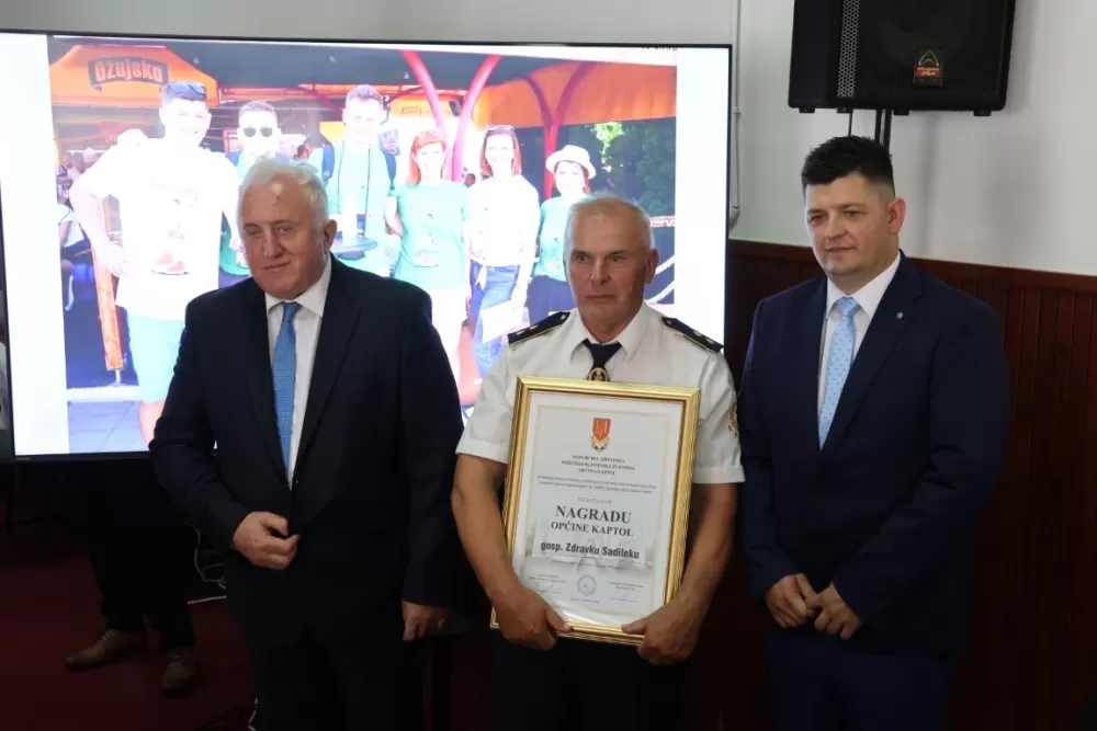 Godišnje nagrade Općine Kaptol primili Zdravko Sadilek, Lovro Vidić, Jelenko Topić i DVD Doljanovci