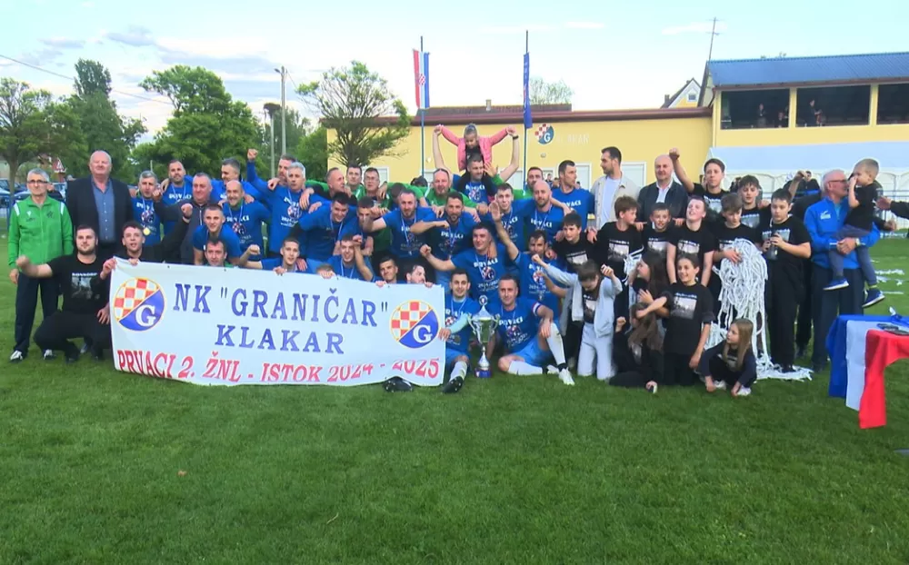 SB Online | Nogometaši Graničara iz Klakara prvi put će igrati u Prvoj ŽNL