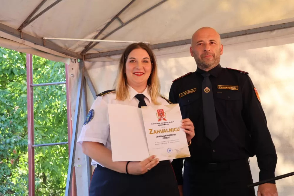 Četiri desetljeća vatrogastva Gornjih Emovaca – brojna priznanja članovima 