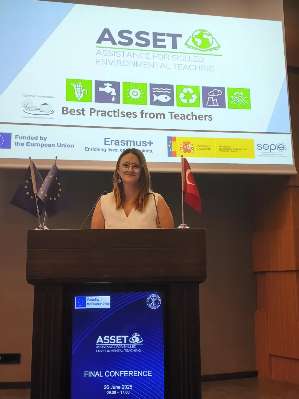 Predstavnici Osnovne škole „Đuro Pilar“ iz Sl. Broda sudjelovali na završnoj konferenciji Erasmus+ u Turskoj
