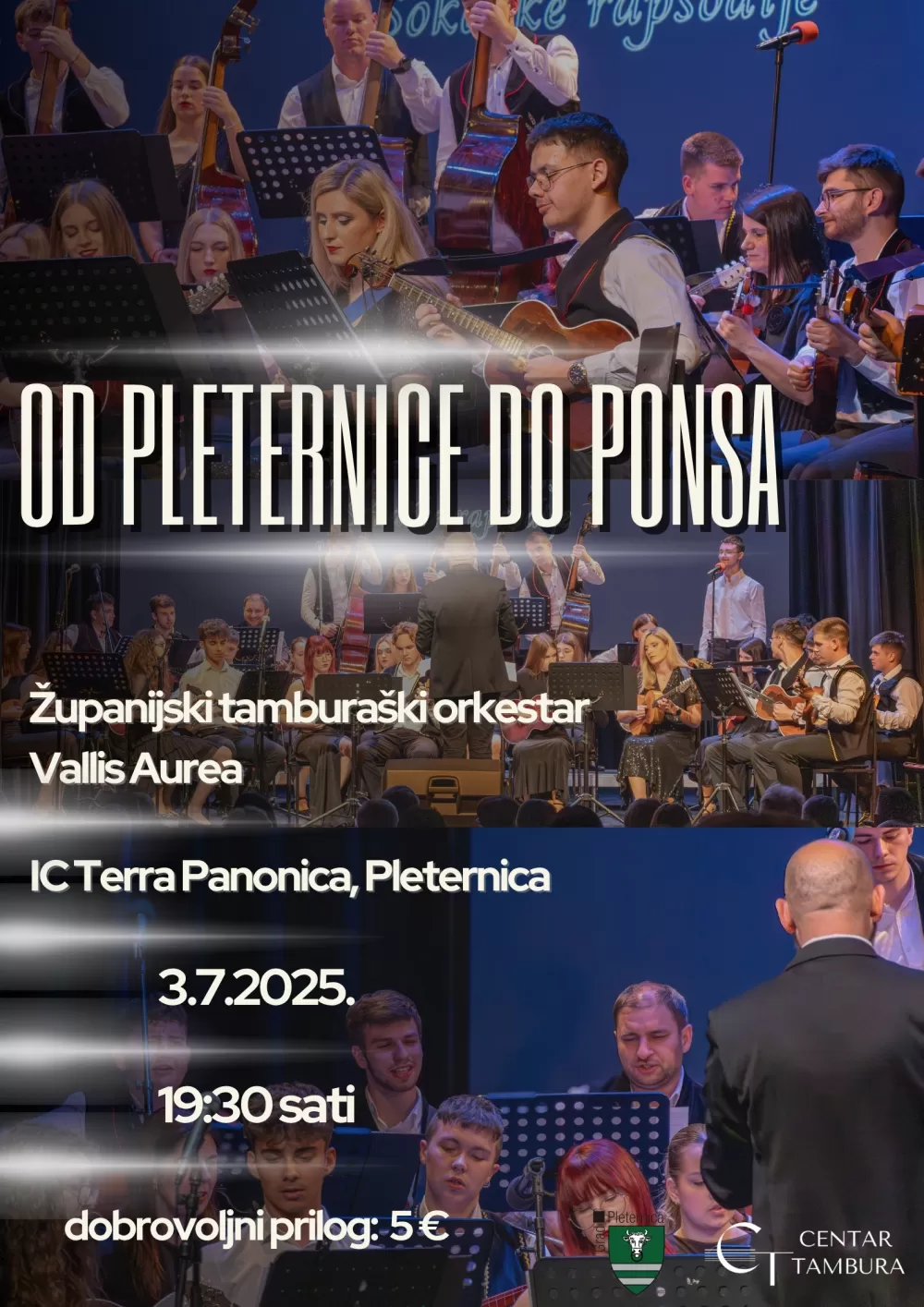 Požega.eu | Najava koncerta: „Od Pleternice do Ponsa“ – Županijski tamburaški orkestar Vallis Aurea svira za vas 