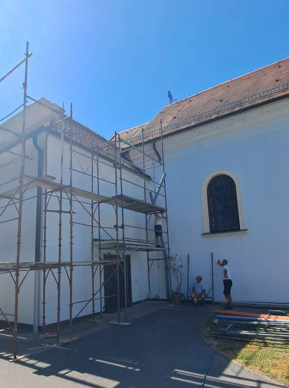 Skele na Gospinoj ʼMaloj crkviʼ, nastavljaju se radovi na obnovi zaštićenog spomenika kulture