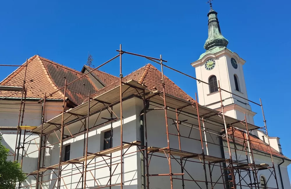 Skele na Gospinoj ʼMaloj crkviʼ, nastavljaju se radovi na obnovi zaštićenog spomenika kulture