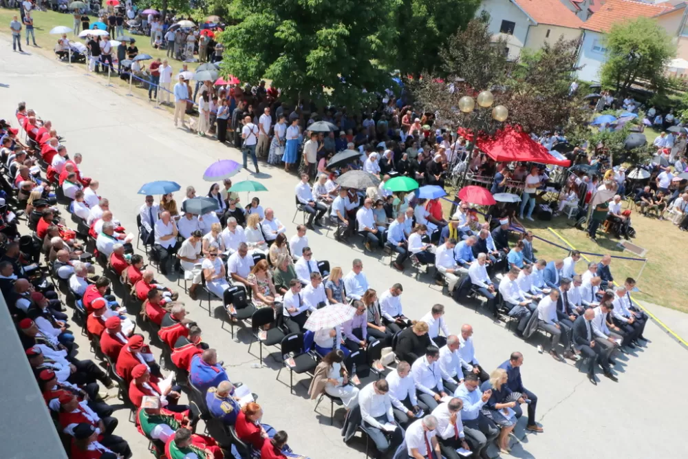 Trenkovi panduri na obljetnici krunidbe kralja Tomislava u Tomislavgradu