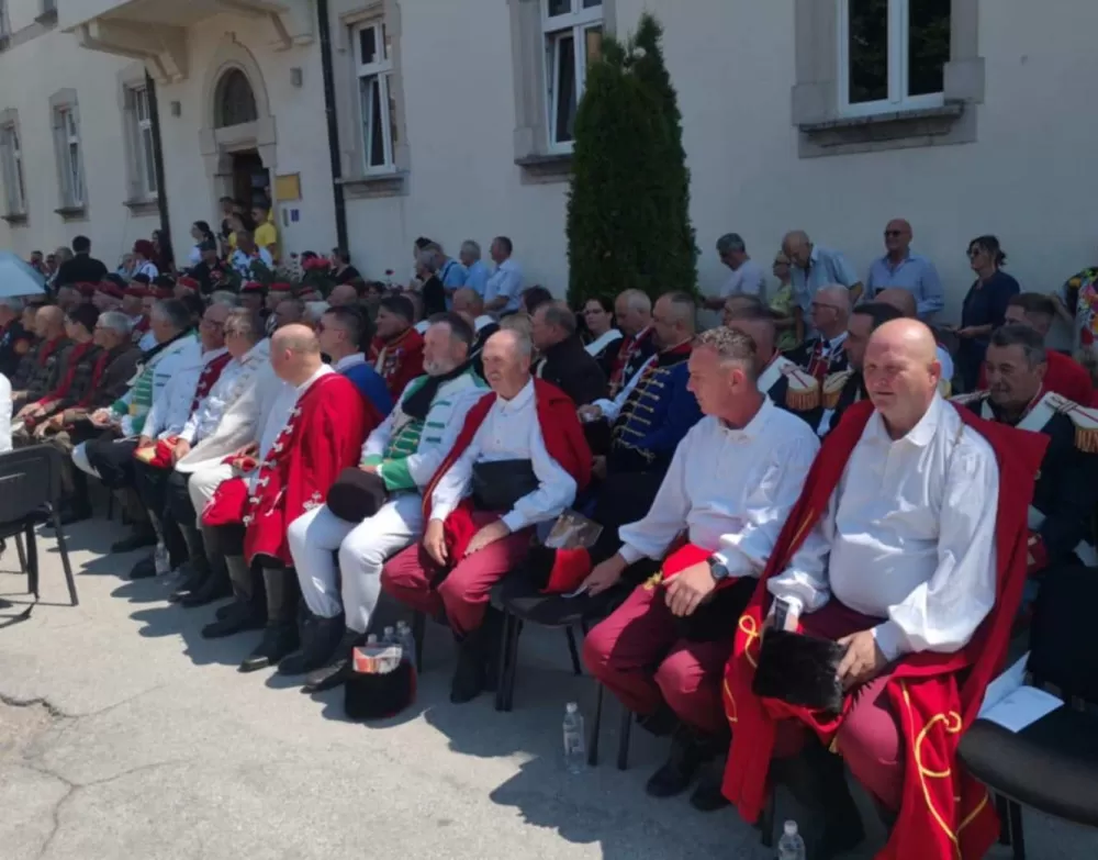 Trenkovi panduri na obljetnici krunidbe kralja Tomislava u Tomislavgradu