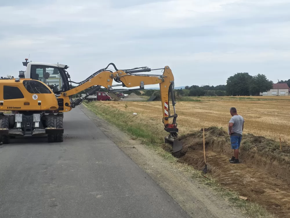 Započela izgradnja pješačke staze u Grabarju