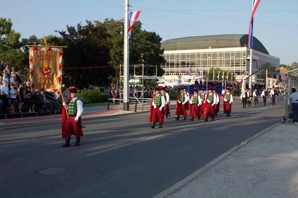 Postrojba Trenkovi panduri se priprema za Vojni mimohod