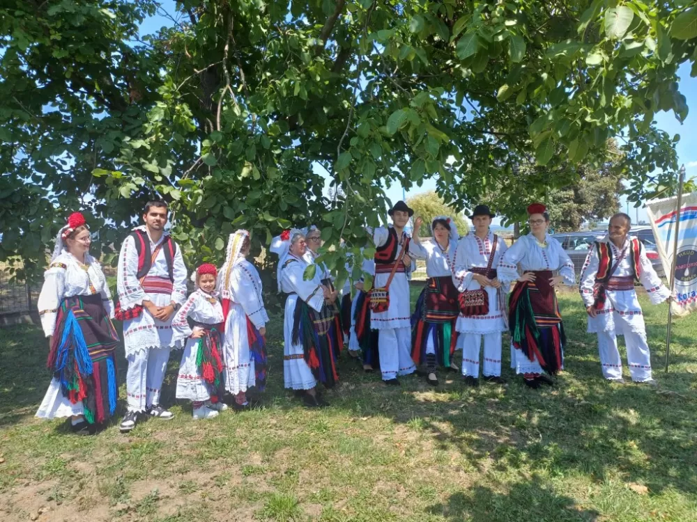 Članovi KUD-a Bektež na proslavi sv. Ilije proroka u Brodu - Bosanskoj posavini