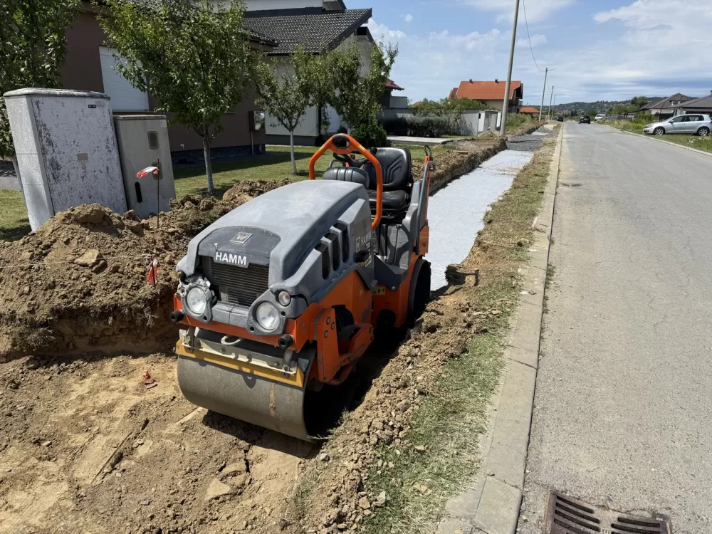 SB Online | U tijeku radovi na izgradnji pješačke staze u više gradskih ulica