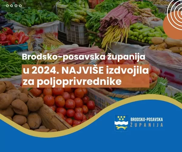 SB Online | Po stanovniku Brodsko-posavska županija prva u izdvajanju za subvencije poljoprivrednicima
