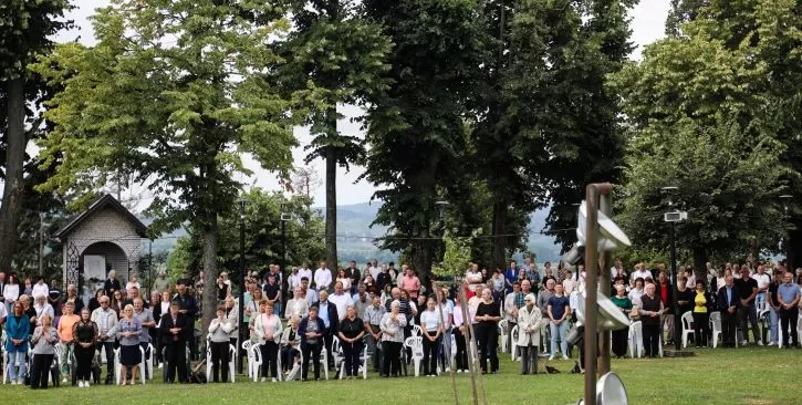 Prečasni pleternički župnik Antun Ćorković služio oproštajnu i zahvalnu svetu misu