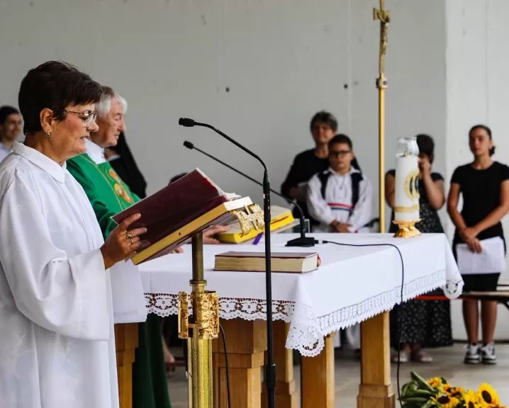Prečasni pleternički župnik Antun Ćorković služio oproštajnu i zahvalnu svetu misu
