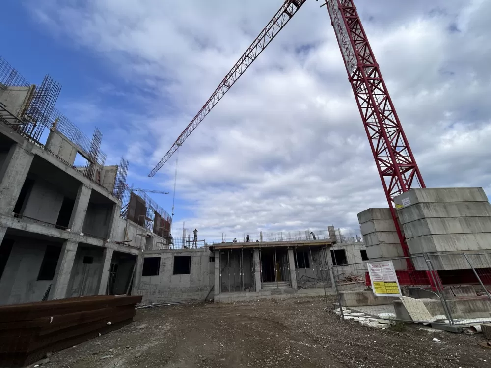Na gradilištu u Borovskoj ulici sve je življe — radovi na izgradnji Centra za starije osobe vidljivo napreduju