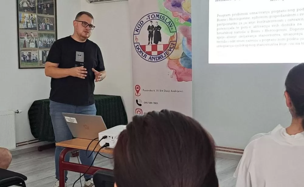 SB Online | Andrijevačkom KUD-u ʼTomislavʼ bespovratni euri za još jedan dobar projekt