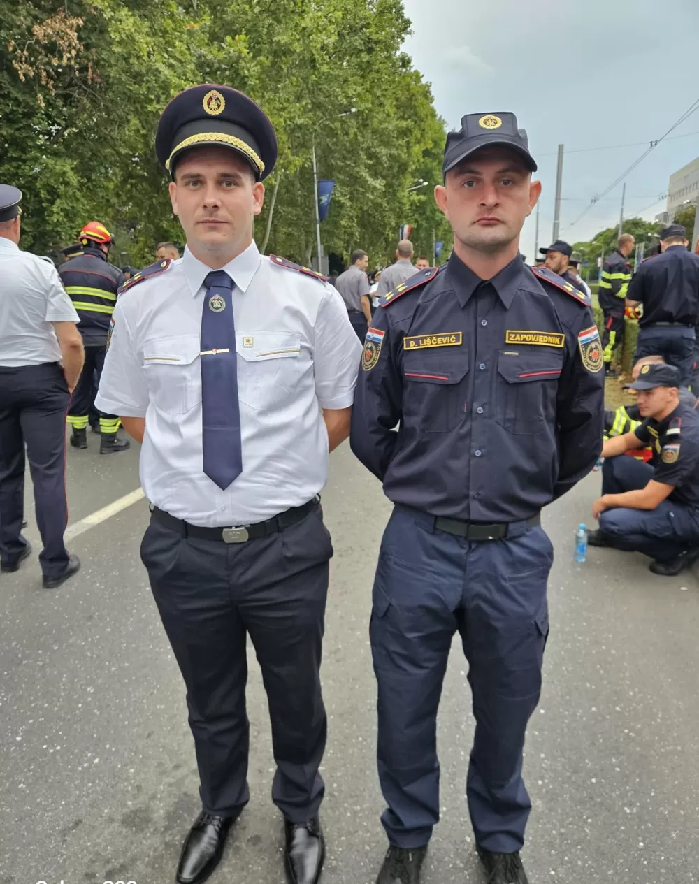 Na vojnom mimohodu u Zagrebu sudjelovali i predstavnici vatrogasaca Požeško-slavonske županije