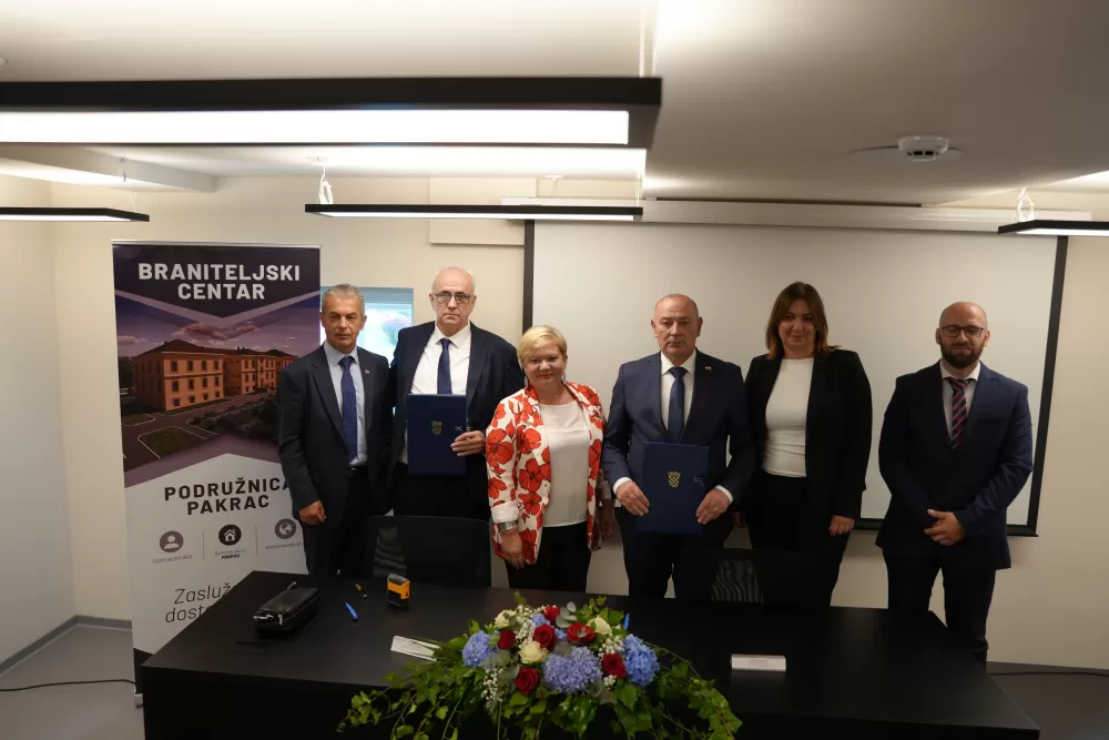 Požega.eu | Potpisan ugovor vrijedan 14,3 milijuna eura za uspostavu Braniteljskog centra u Pakracu