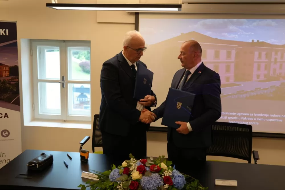 Potpisan ugovor vrijedan 14,3 milijuna eura za uspostavu Braniteljskog centra u Pakracu
